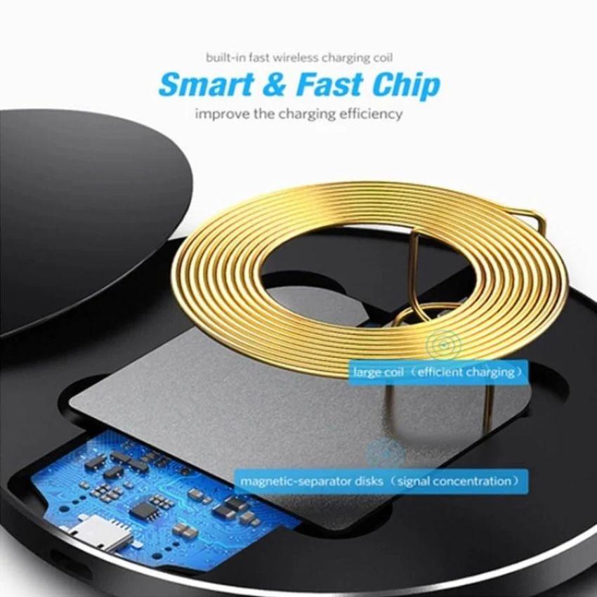 9eight5 Fast Charge Qi Wireless Charger Pad (10W) reacondicionado - Reebelo España