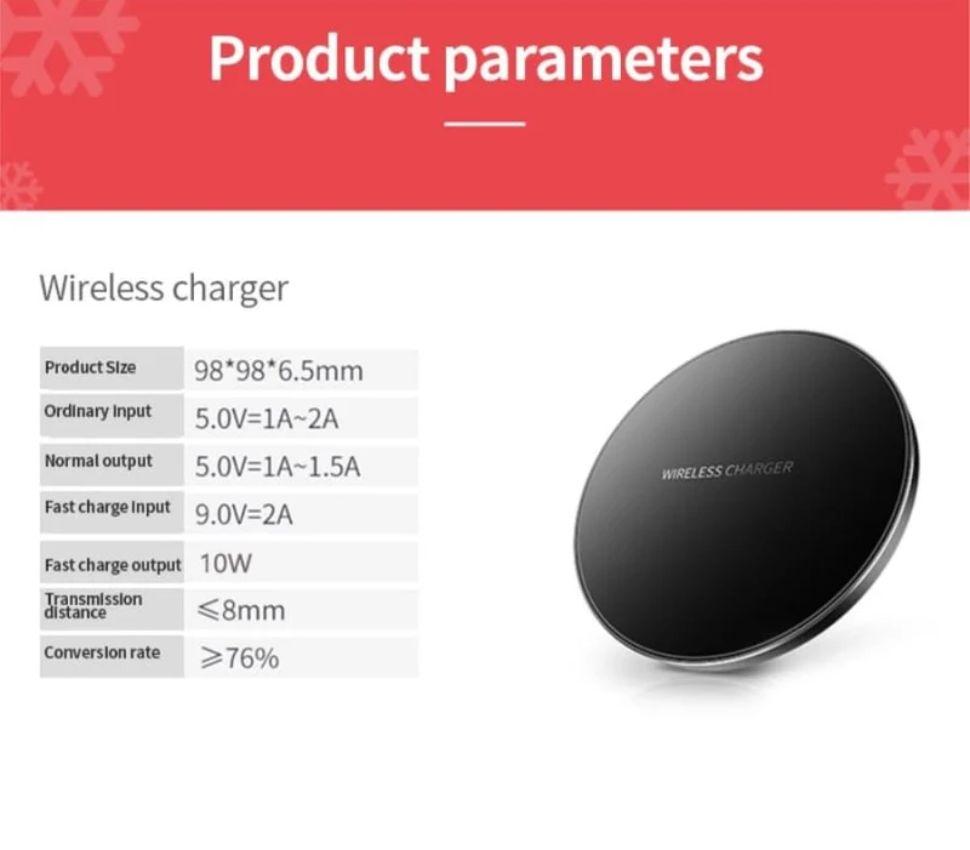9eight5 Fast Charge Qi Wireless Charger Pad (10W) reacondicionado - Reebelo España