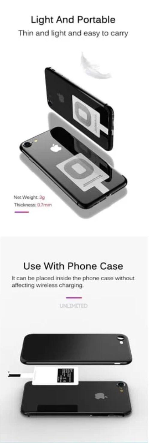 9eight5 Wireless Charging Receiver Type C Devices reacondicionado - Reebelo España