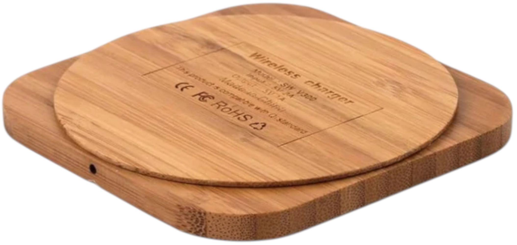 9eight5 Wood-Design Wireless Charger Pad (5W) reacondicionado - Reebelo España