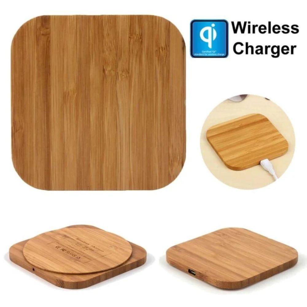 9eight5 Wood-Design Wireless Charger Pad (5W) reacondicionado - Reebelo España