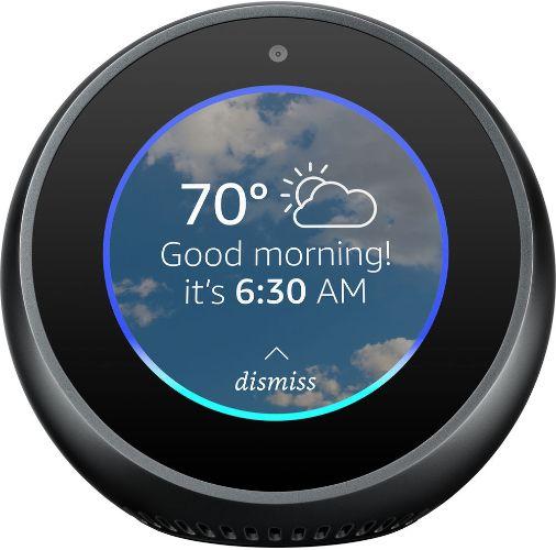 Amazon Echo Spot 2.5" Smart Display with Alexa reacondicionado - Reebelo España