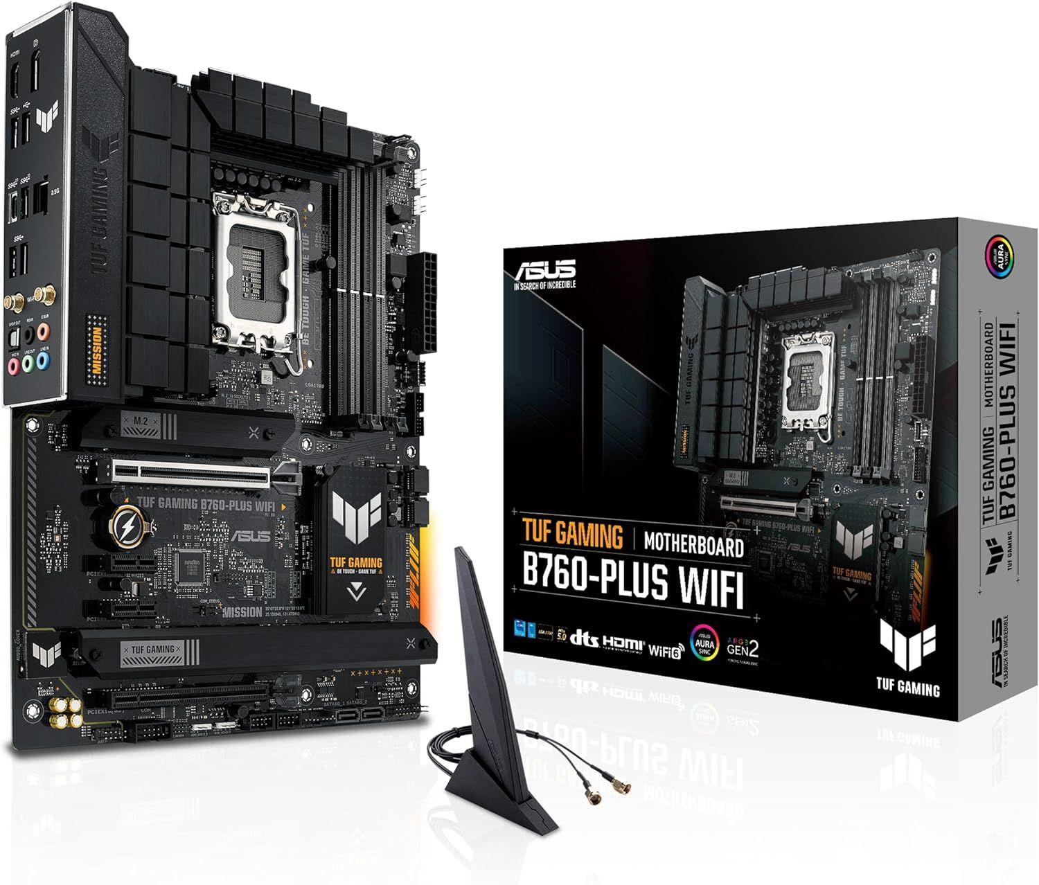 Placa Base Gaming Asus TUF Gaming B760-PLUS WIFI reacondicionado - Reebelo España