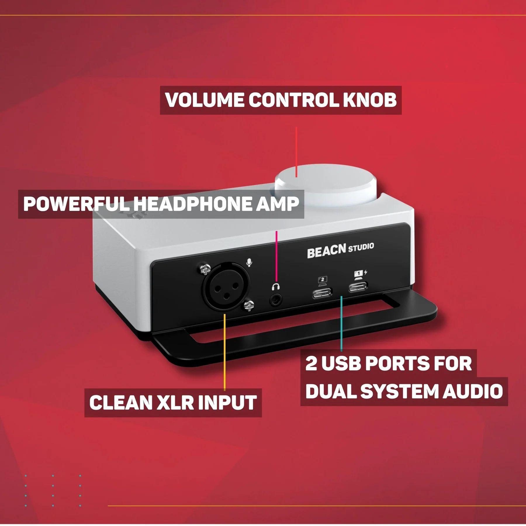 BEACN Studio Creator XLR Interface reacondicionado - Reebelo España