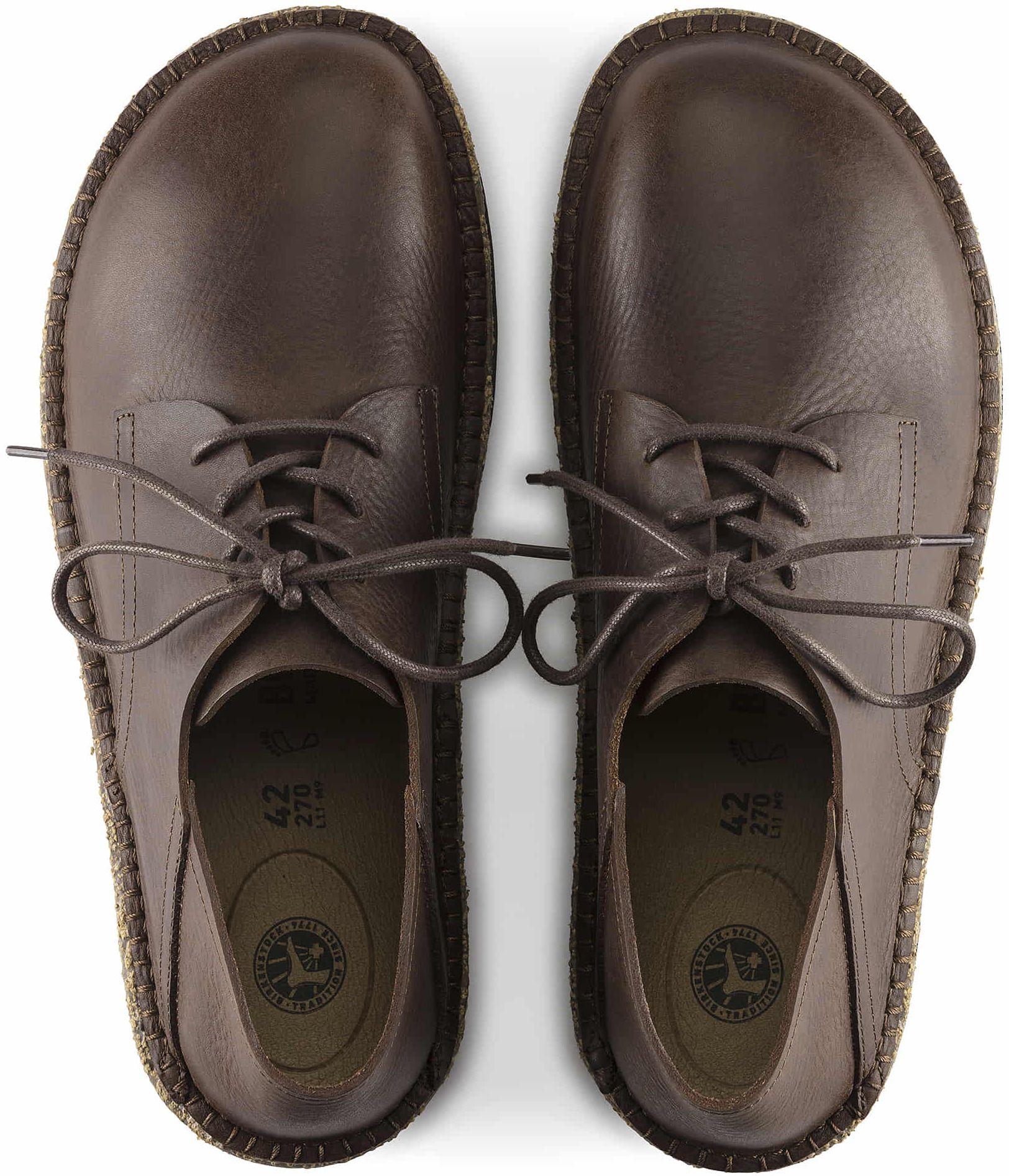 Birkenstock Gary Natural Leather Unisex Shoes reacondicionado - Reebelo España
