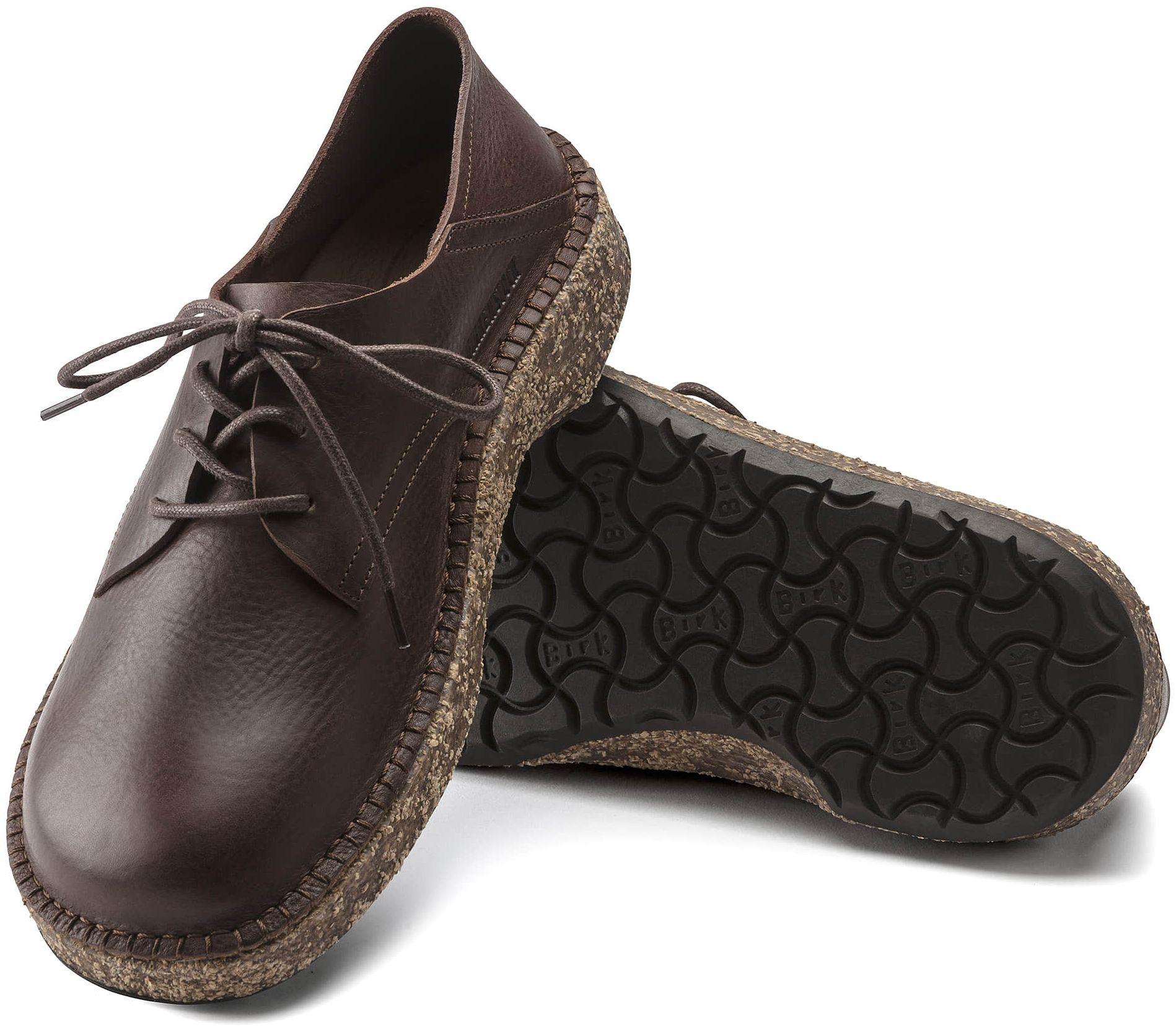 Birkenstock Gary Natural Leather Unisex Shoes reacondicionado - Reebelo España