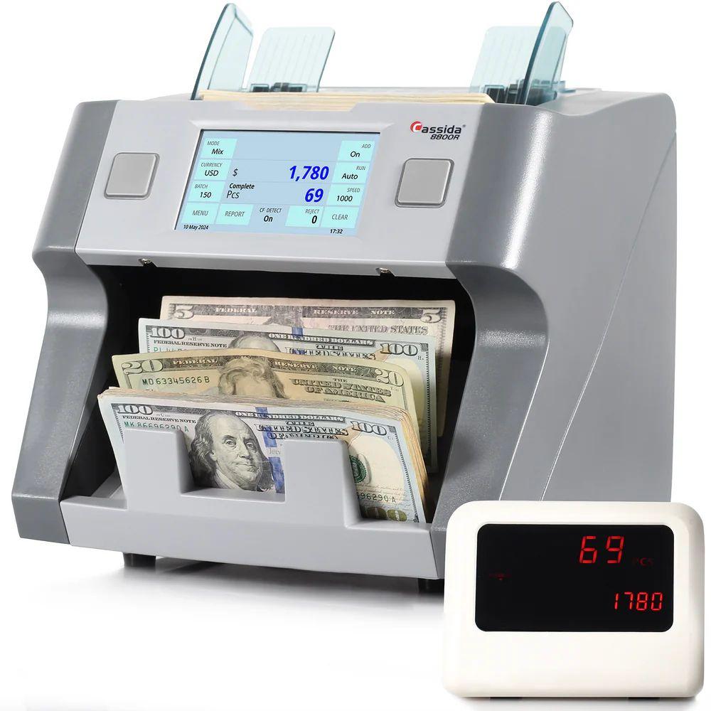 Cassida 8800R V2 Mixed Bill Counter reacondicionado - Reebelo España