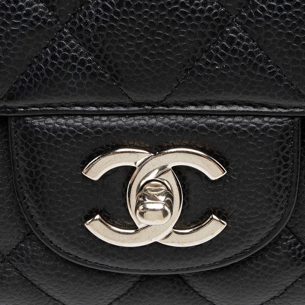 Chanel Caviar Leather Classic Maxi Single Flap Bag reacondicionado - Reebelo España
