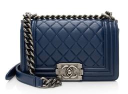 Chanel Lambskin Small Boy Bag reacondicionado - Reebelo España