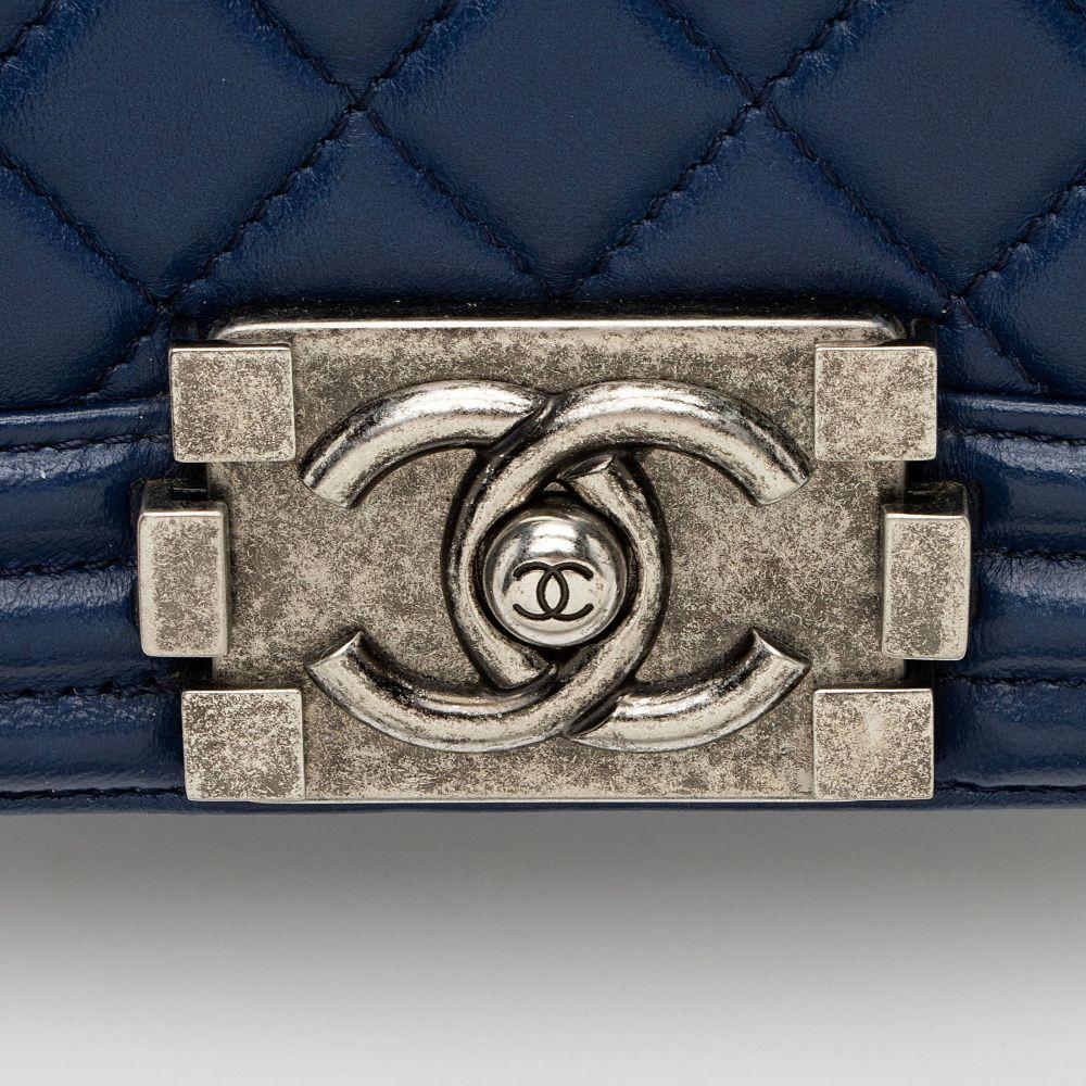 Chanel Lambskin Small Boy Bag reacondicionado - Reebelo España