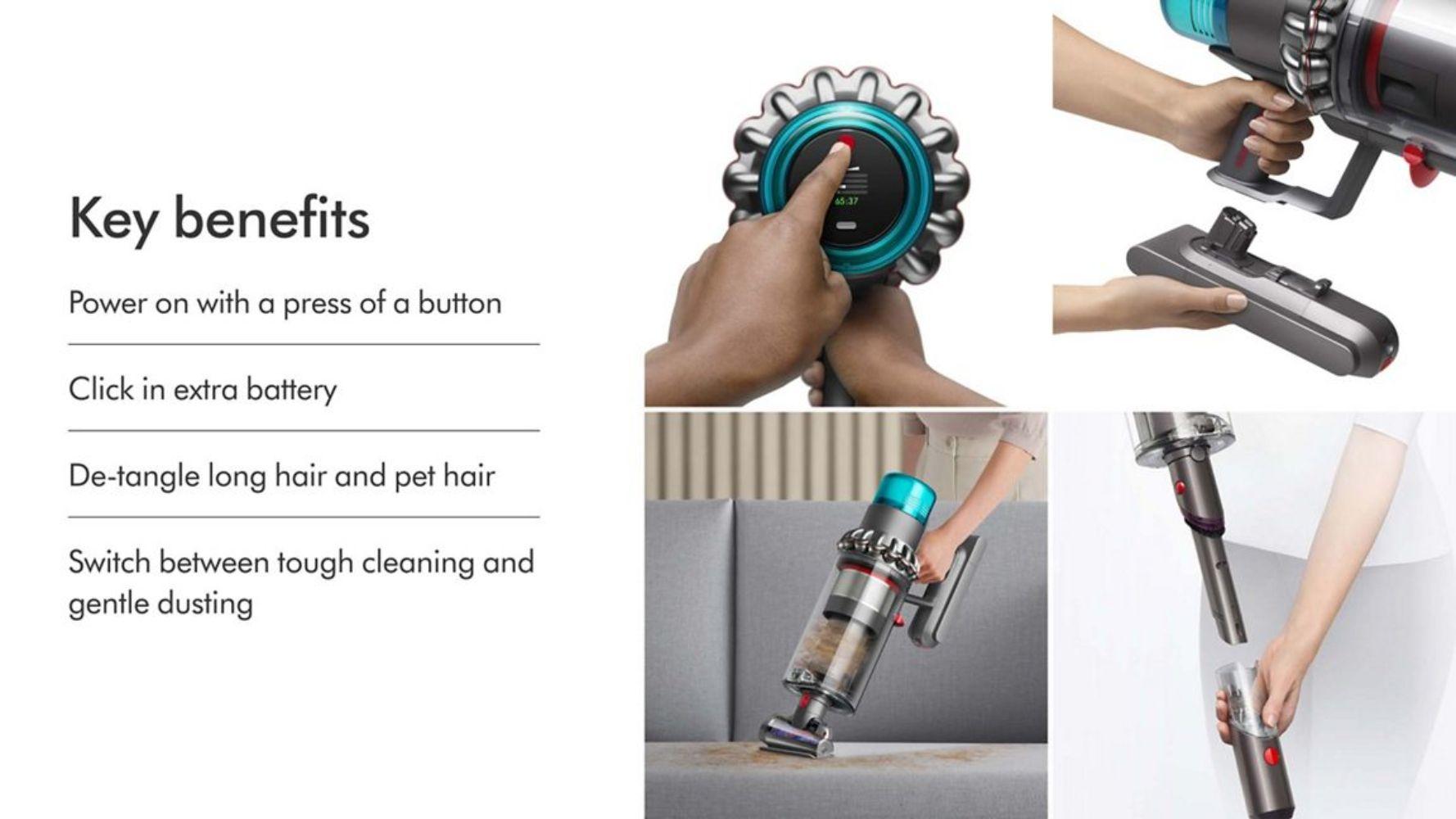 Dyson Gen5outsize HEPA Cordless Vacuum Cleaner reacondicionado - Reebelo España
