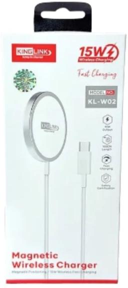Kinglink KLW02 15W Magnetic Wireless Charger Pad (1M) reacondicionado - Reebelo España