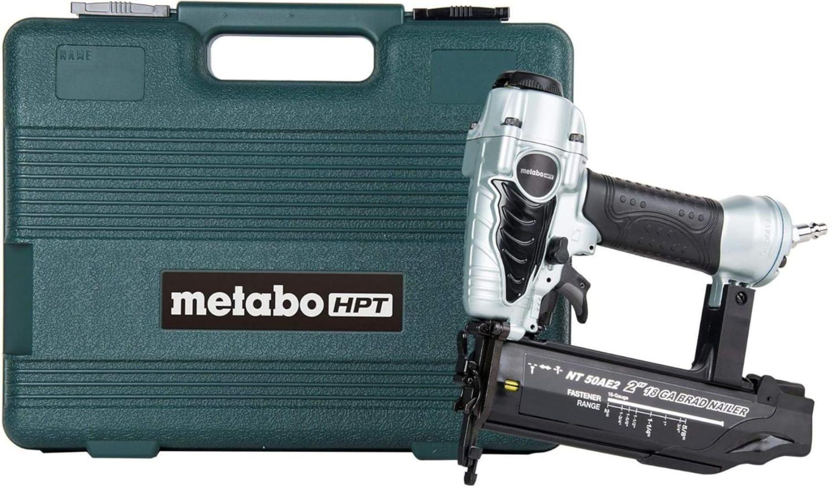 Metabo HPT NT50AE2 18 Gauge 2 Inch Brad Nailer reacondicionado - Reebelo España