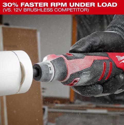 Milwaukee M12 2525-20 Brushless Rotary Tool reacondicionado - Reebelo España