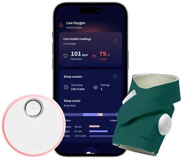 Owlet Dream Sock Smart Baby Monitor reacondicionado - Reebelo España