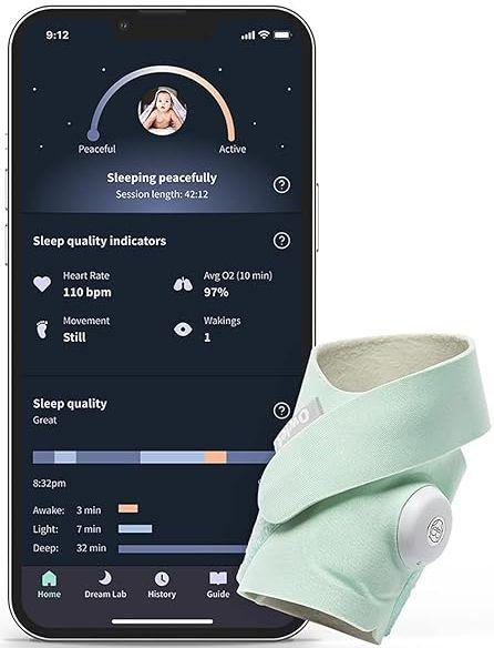 Owlet Dream Sock Smart Baby Monitor reacondicionado - Reebelo España