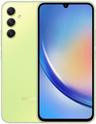 Galaxy A34 (5G) - 128GB - 4GB RAM - 2 SIM físicas - Lima Impresionante - Libre - Muy bueno - Batería estándar