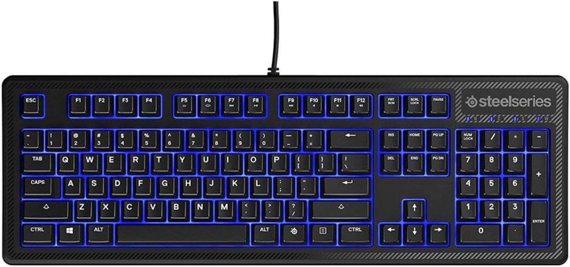 SteelSeries Apex 100 LED Gaming Keyboard reacondicionado - Reebelo España