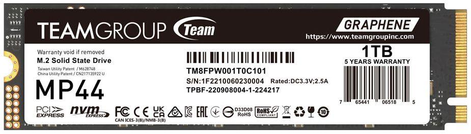 Team Group Elite MP44 M.2 PCIe 4.0 SSD reacondicionado - Reebelo España