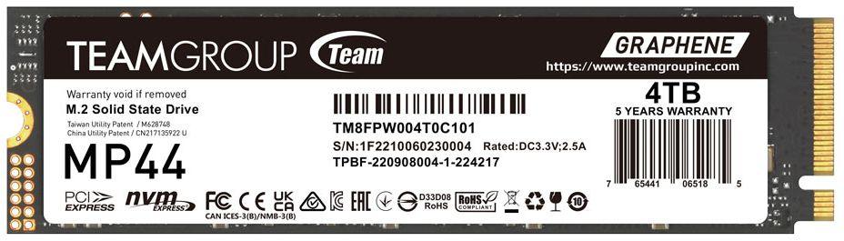 Team Group Elite MP44 M.2 PCIe 4.0 SSD reacondicionado - Reebelo España