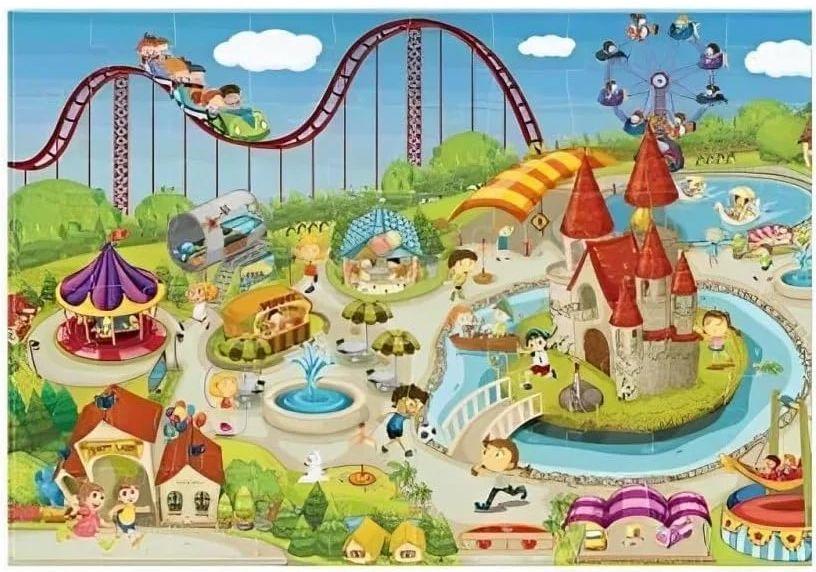 Tristar Large Puzzle - Amusement Park Theme (60pcs) reacondicionado - Reebelo España