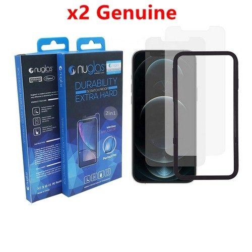 Nuglas 2x Protector de Pantalla de Cristal Templado para IPhone 13 Mini con Aplicador reacondicionado - Reebelo España