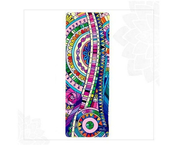 BALI BEACH TOWEL unisex Eco-friendly beach gym camping towel sand free galaxy art made from recycled plastic bottles reacondicionado - Reebelo España