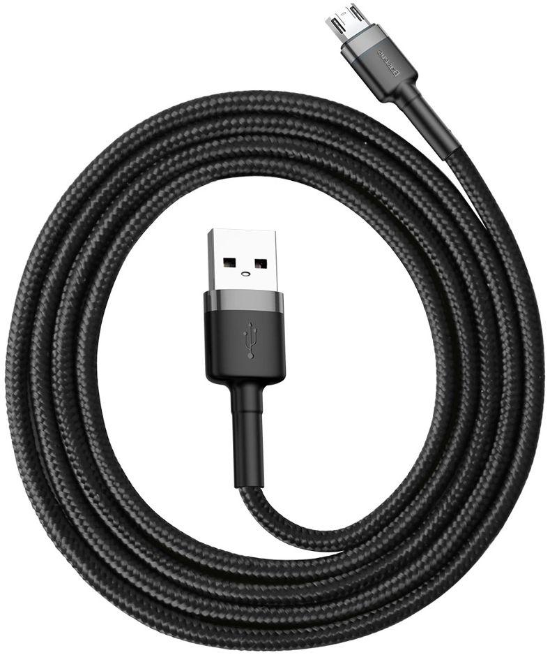 Cable para Teléfono Baseus Cafule de Carga Rápida USB a Micro USB 2A (3M) reacondicionado - Reebelo España