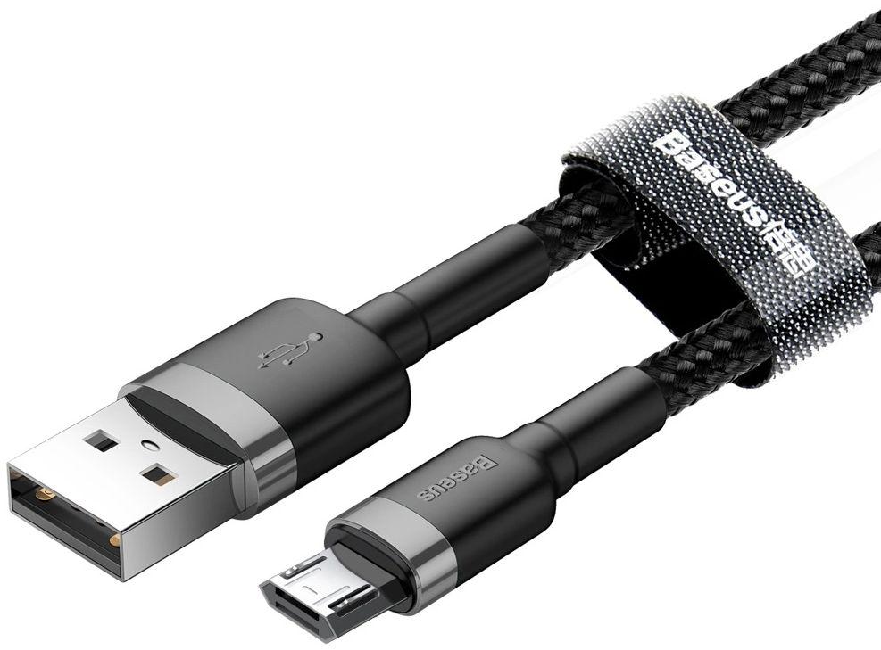 Cable para Teléfono Baseus Cafule de Carga Rápida USB a Micro USB 2A (3M) reacondicionado - Reebelo España