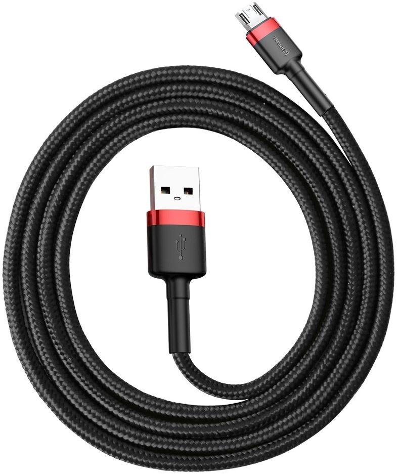 Cable para Teléfono Baseus Cafule de Carga Rápida USB a Micro USB 2A (3M) reacondicionado - Reebelo España