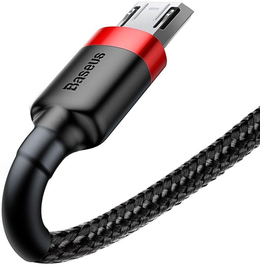Cable para Teléfono Baseus Cafule de Carga Rápida USB a Micro USB 2A (3M) reacondicionado - Reebelo España