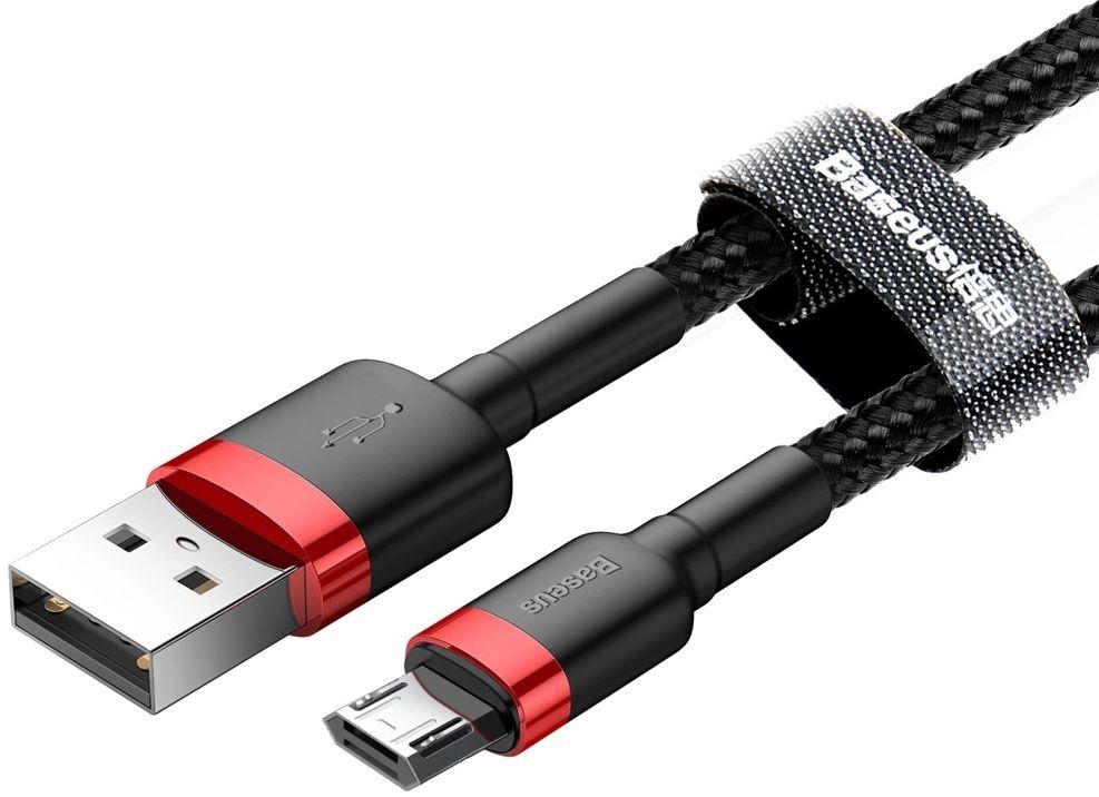 Cable para Teléfono Baseus Cafule de Carga Rápida USB a Micro USB 2A (3M) reacondicionado - Reebelo España