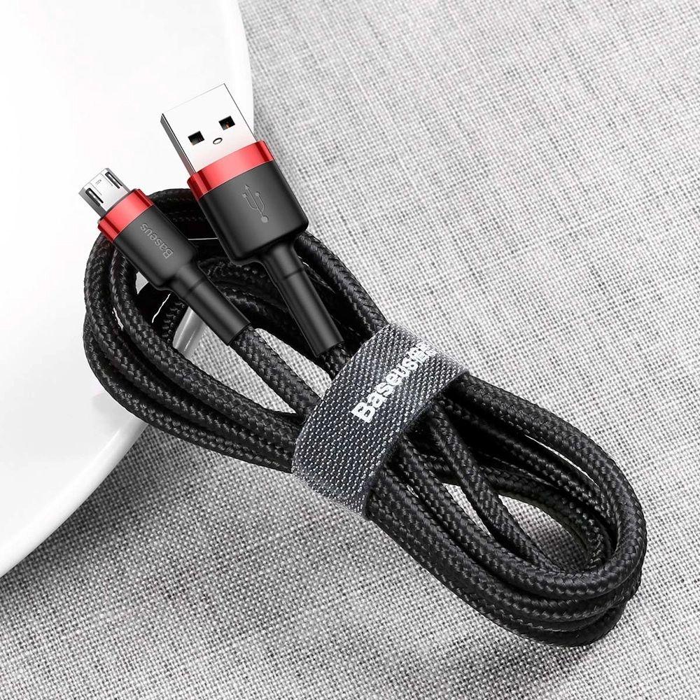 Cable para Teléfono Baseus Cafule de Carga Rápida USB a Micro USB 2A (3M) reacondicionado - Reebelo España