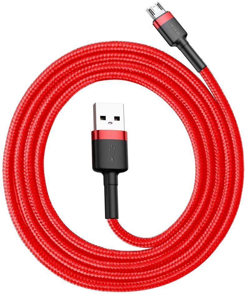 Cable para Teléfono Baseus Cafule de Carga Rápida USB a Micro USB 2A (3M) reacondicionado - Reebelo España