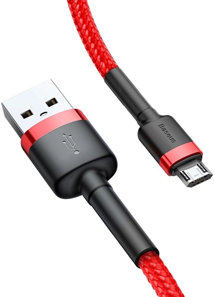 Cable para Teléfono Baseus Cafule de Carga Rápida USB a Micro USB 2A (3M) reacondicionado - Reebelo España