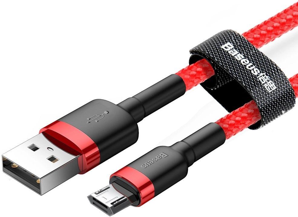 Cable para Teléfono Baseus Cafule de Carga Rápida USB a Micro USB 2A (3M) reacondicionado - Reebelo España
