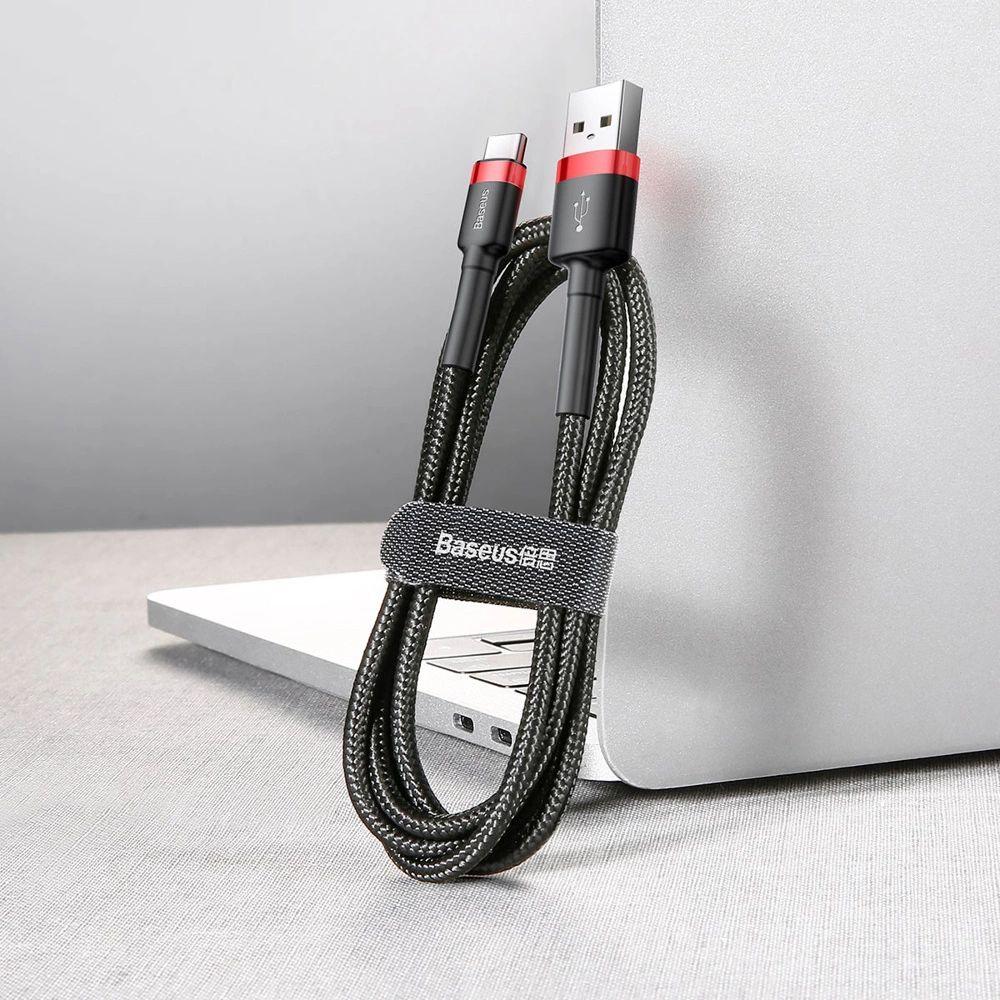 Baseus Phone Cable Cafule Fast Charging USB to Type-C USB 2A (2M) reacondicionado - Reebelo España