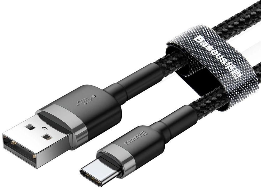 Baseus Phone Cable Cafule Fast Charging USB to Type-C USB 2A (2M) reacondicionado - Reebelo España