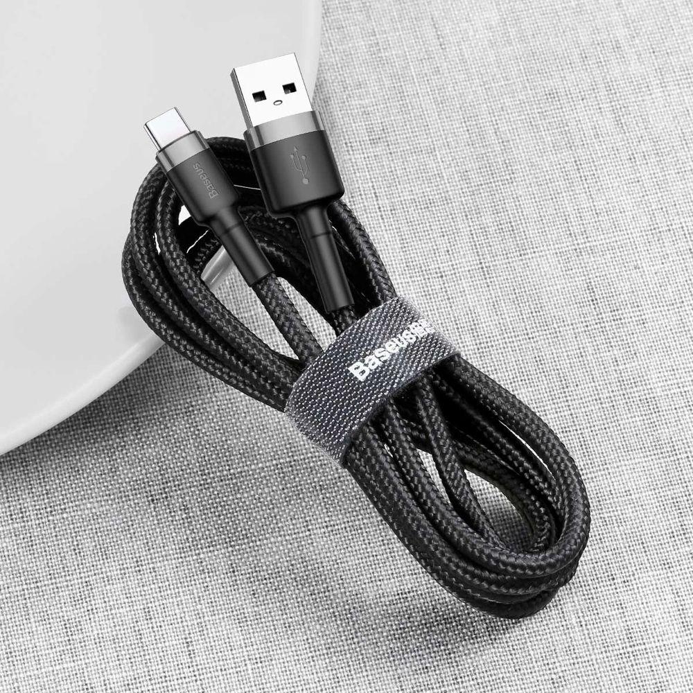Baseus Phone Cable Cafule Fast Charging USB to Type-C USB 2A (2M) reacondicionado - Reebelo España