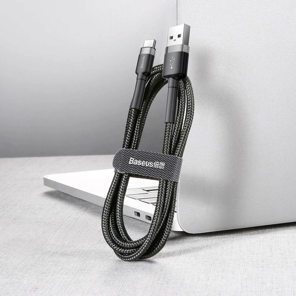 Baseus Phone Cable Cafule Fast Charging USB to Type-C USB 2A (2M) reacondicionado - Reebelo España