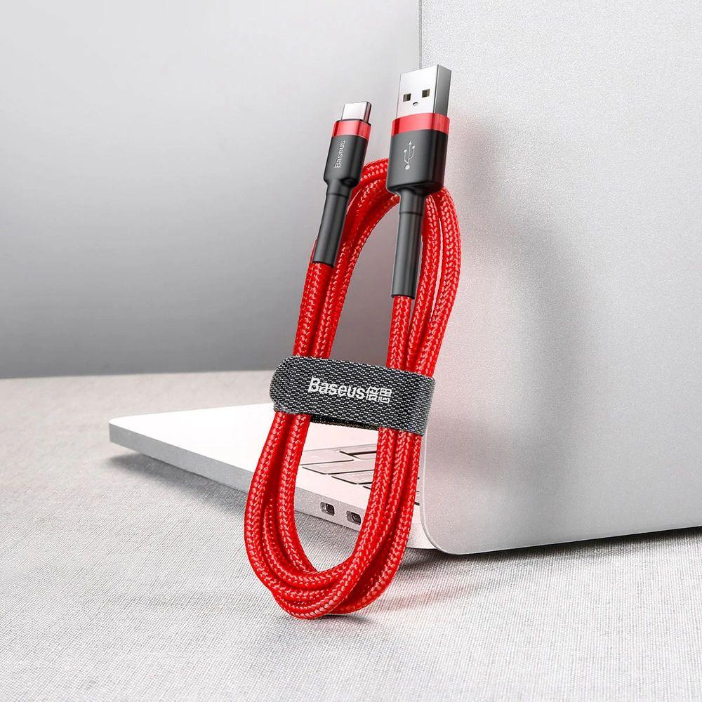 Baseus Phone Cable Cafule Fast Charging USB to Type-C USB 2A (2M) reacondicionado - Reebelo España
