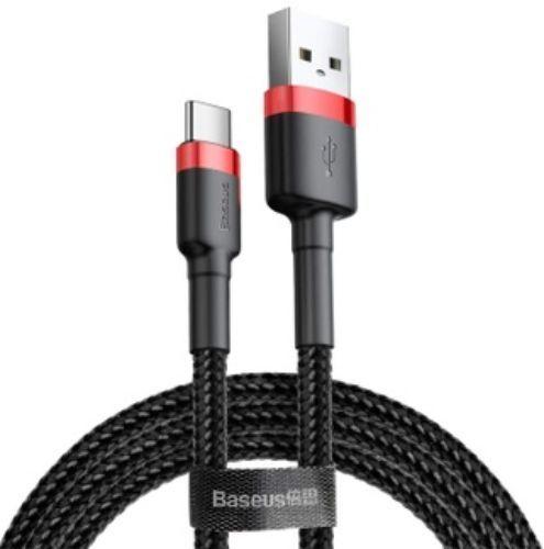 Cable para Teléfono Baseus Cafule de Carga Rápida USB a Type-C para Samsung 2A (3M) reacondicionado - Reebelo España