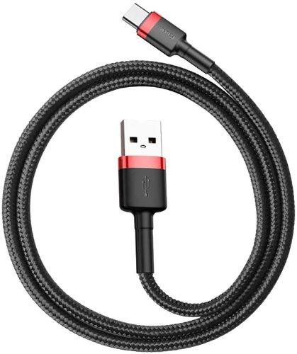 Cable para teléfono Baseus Cafule de carga rápida USB a Type-C USB 3A (1M) reacondicionado - Reebelo España