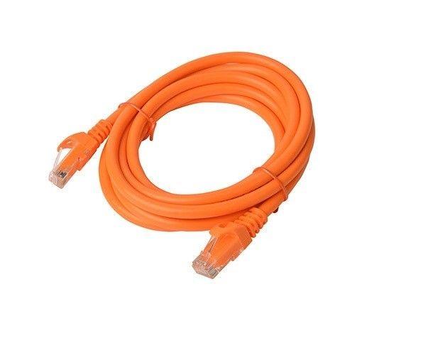 Cable 8Ware CAT6A 3m - Color Naranja RJ45 Ethernet Network LAN UTP Patch Cord Snagless reacondicionado - Reebelo España