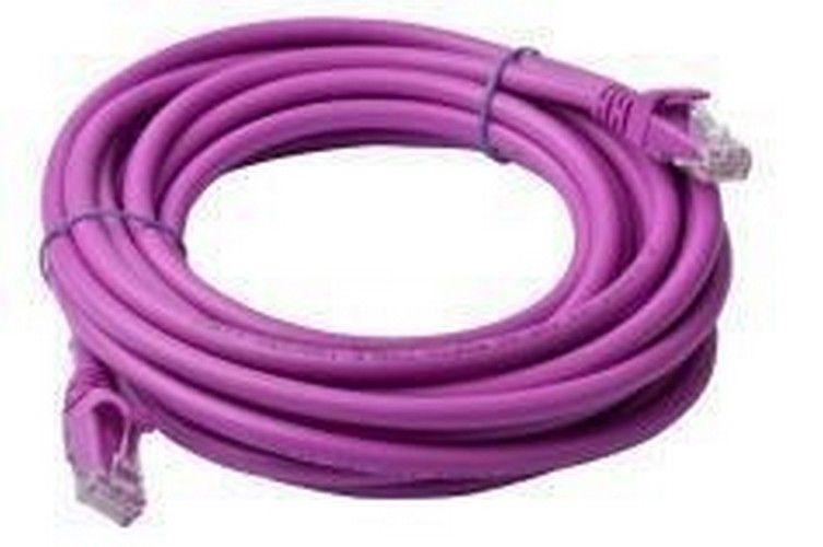 Cable 8Ware CAT6A de 5m - Color Púrpura RJ45 Ethernet Network LAN UTP Patch Cord Snagless reacondicionado - Reebelo España