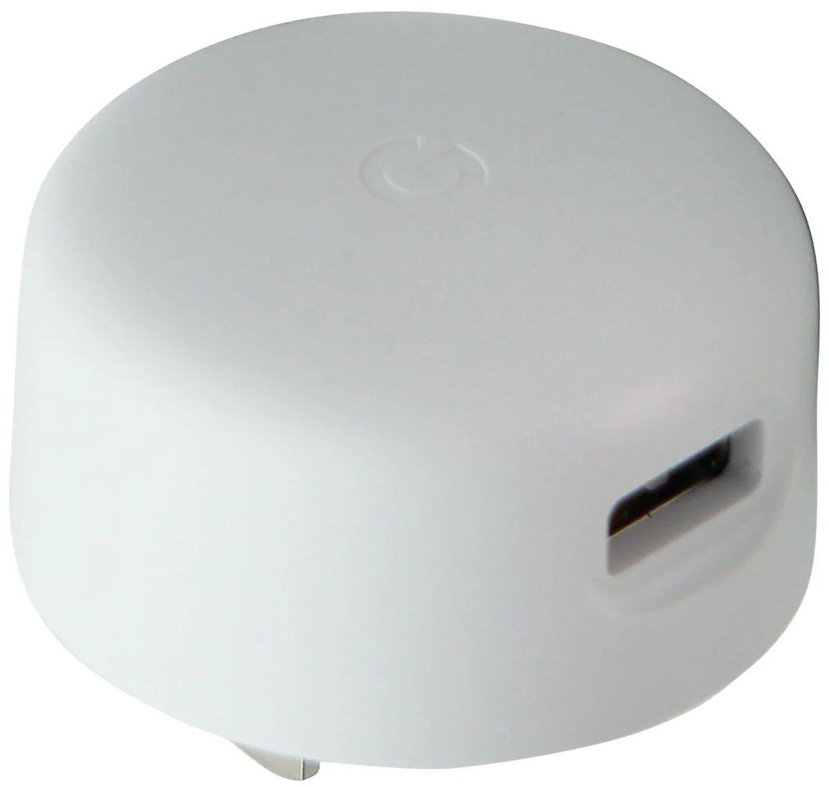 Google (5V/1.5A) 7.5W Cargador/Adaptador de Pared Redondo USB Individual (G17BW) reacondicionado - Reebelo España