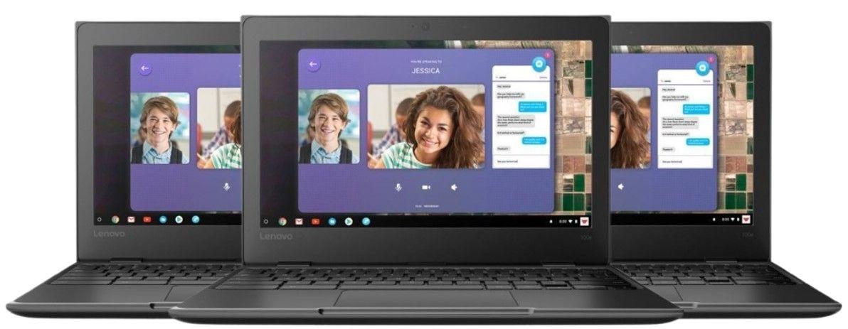 Lenovo 100e Chromebook (1st Gen) Laptop 11.6" reacondicionado - Reebelo España