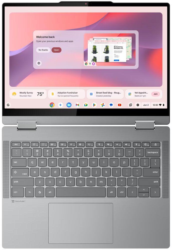 Portátil Lenovo Chromebook 14ITN10 2-en-1 14" reacondicionado - Reebelo España