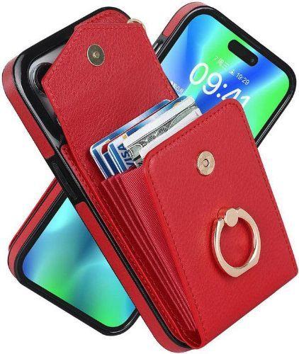 Funda de lujo para móvil con soporte para tarjetas de crédito y soporte de pie para iPhone 13 reacondicionado - Reebelo España