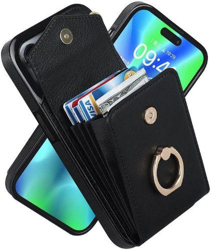 Funda de Lujo para Móvil con Soporte para Tarjetas de Crédito y Función de Soporte para iPhone XR reacondicionado - Reebelo España